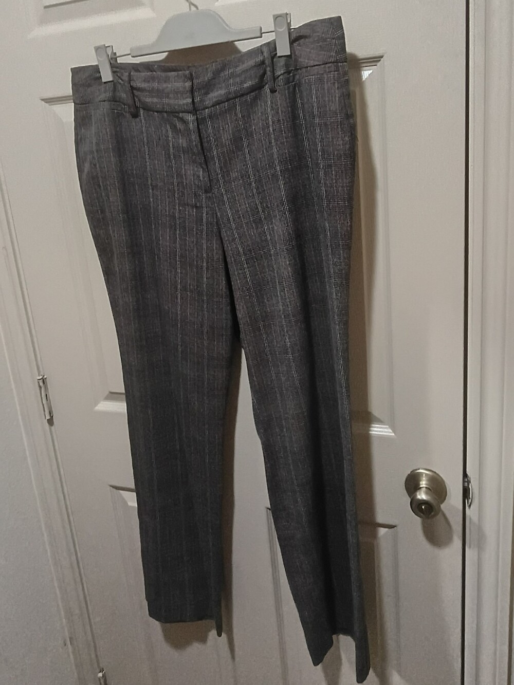 Zac & Rachel Dress Pants Womens plus Size 16 Plaid Professional Career Straight